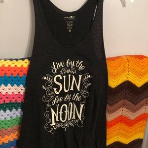Natural life tank live by the sun love by the moon